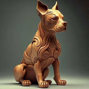 3D модель Собака махореро (STL)